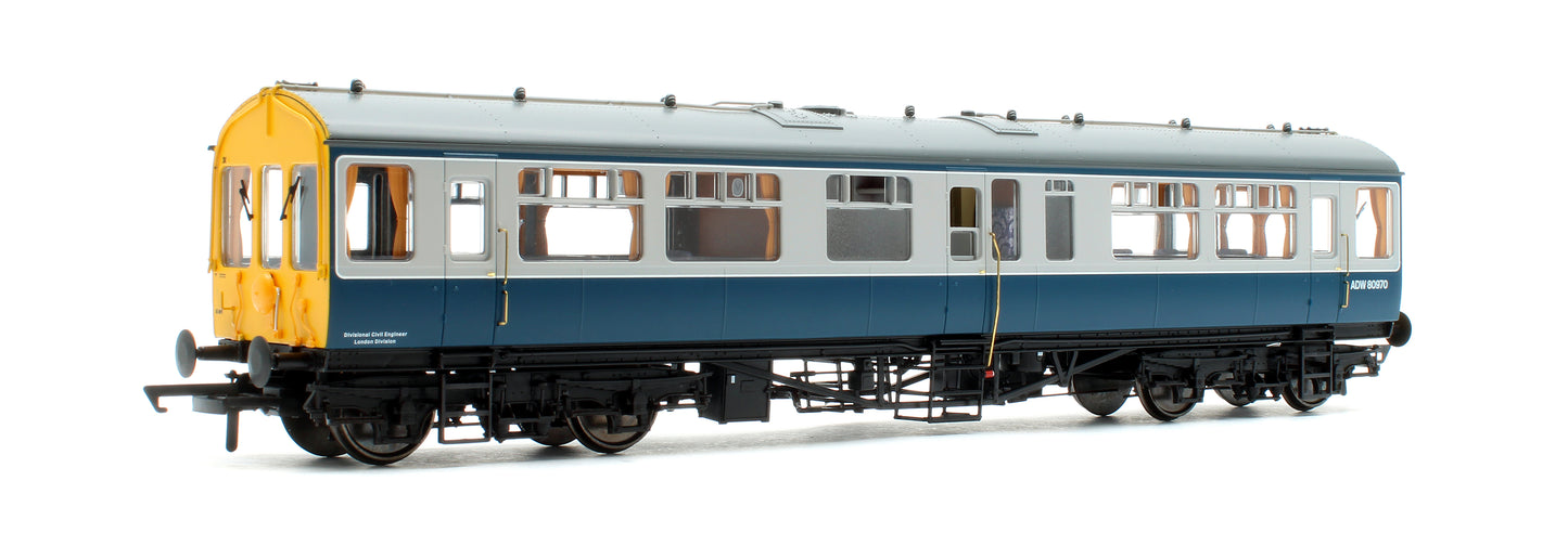Black Label GWR Great Western Q13 Inspection Saloon, BR Blue / Grey ADW 80970