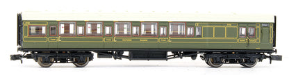 Pre-Owned Maunsell High Window 4 coach Set Lined Olive Green Set # 193