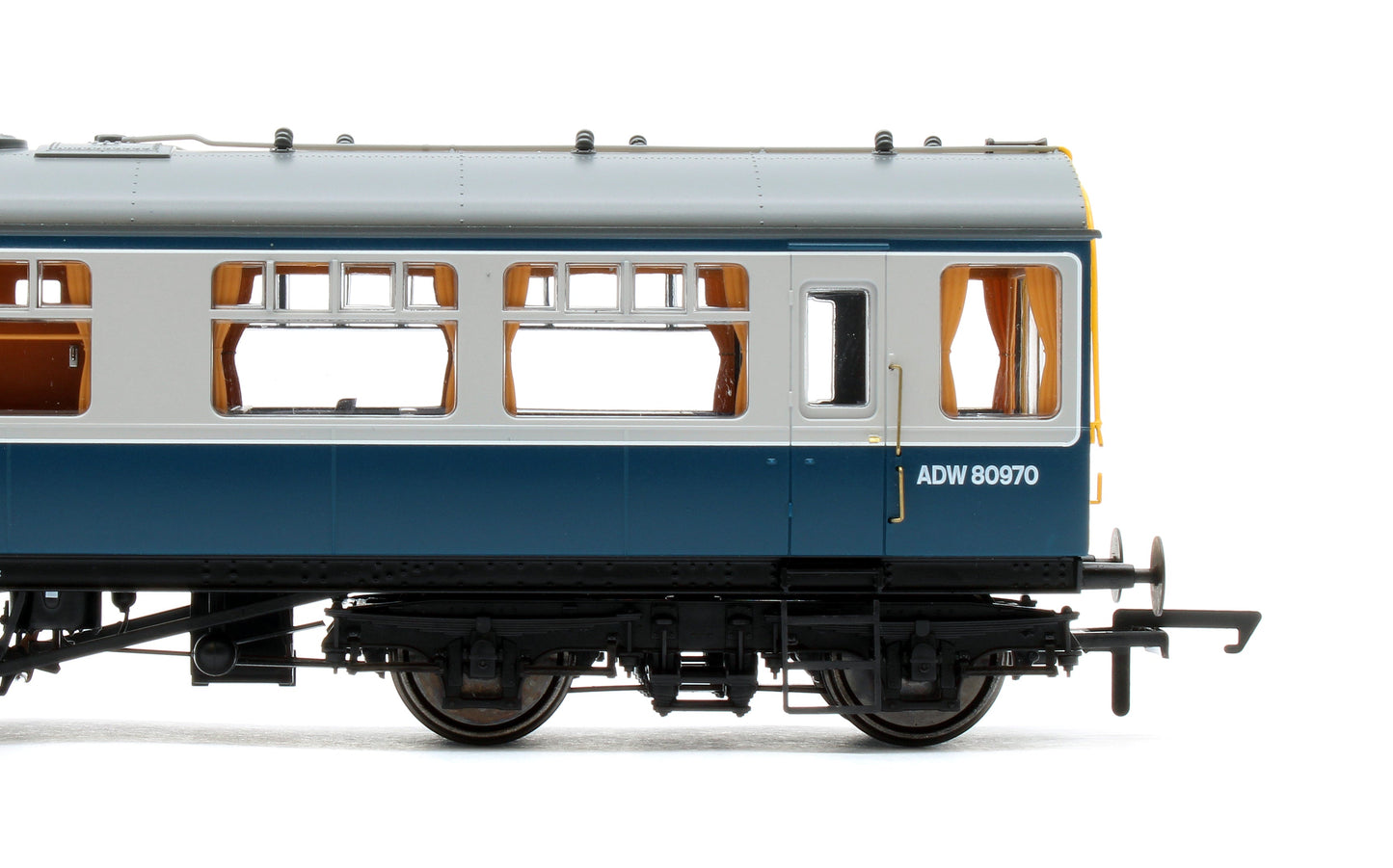 Pre-Owned BL-201-003 Black Label GWR Great Western Q13 Inspection Saloon, BR Blue / Grey ADW 80970