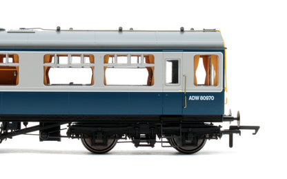 Pre-Owned BL-201-003 Black Label GWR Great Western Q13 Inspection Saloon, BR Blue / Grey ADW 80970