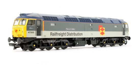 Pre-Owned Class 47365 'Diamond Jubilee' Railfreight Distribution Diesel Locomotive - DCC Fitted