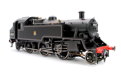 British Railways Standard 3MT 2-6-2T Lined Black Early Crest 82029 - Steam Tank Locomotive