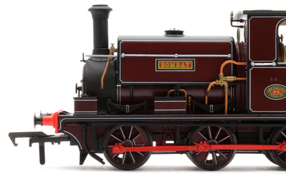 960507 Manning Wardle L Class 'Bombay' in Lined Red 0-6-0ST Steam Tank Locomotive - DCC Sound