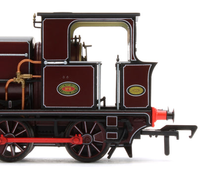 960507 Manning Wardle L Class 'Bombay' in Lined Red 0-6-0ST Steam Tank Locomotive - DCC Sound
