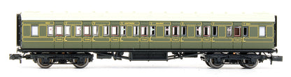 Pre-Owned Maunsell High Window 4 coach Set Lined Olive Green Set # 193
