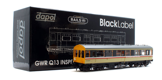 Pre-Owned BL-201-004 Black Label GWR Great Western Q13 Inspection Saloon, BR Executive DW 80975