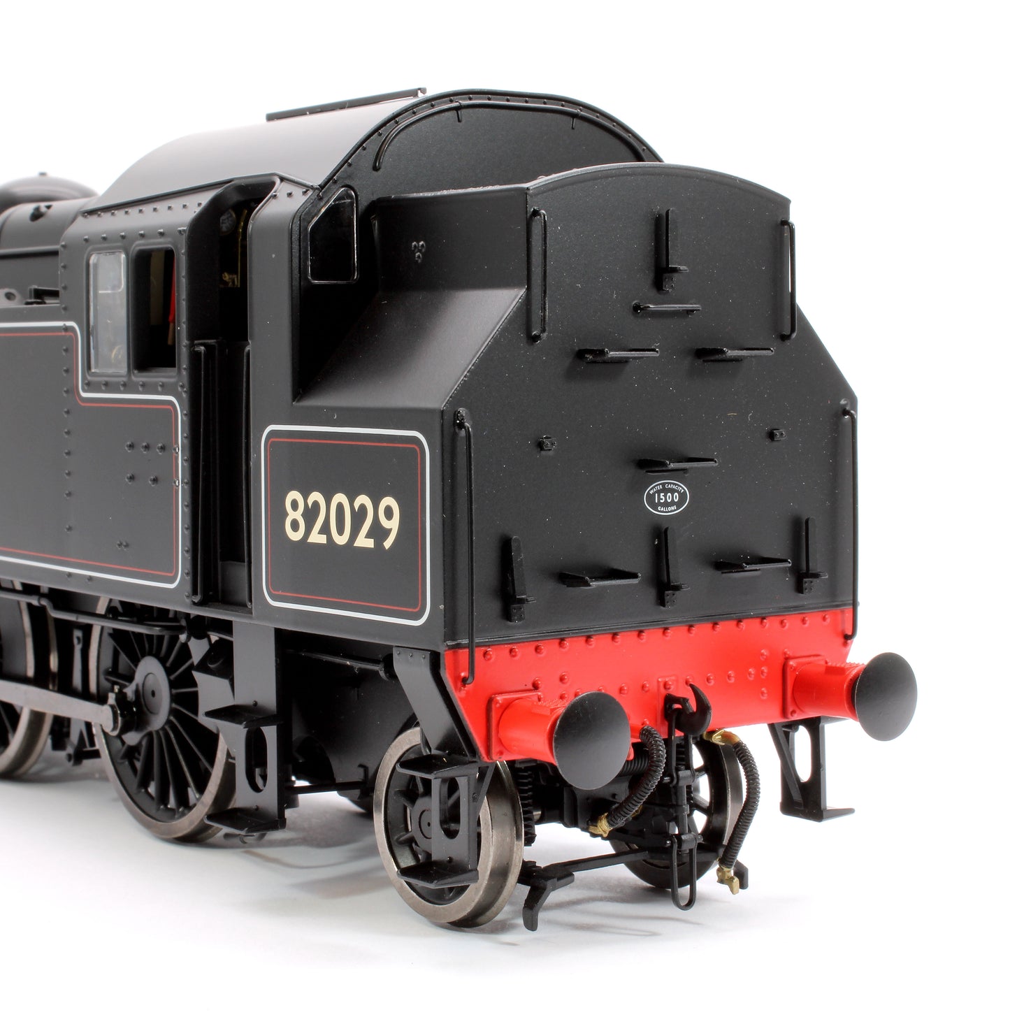 British Railways Standard 3MT 2-6-2T Lined Black Early Crest 82029 - Steam Tank Locomotive - DCC Sound