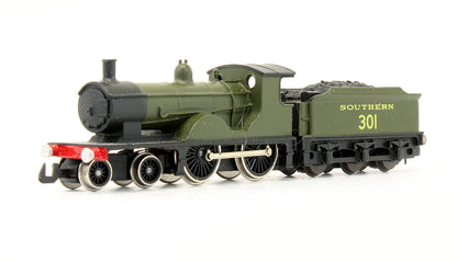 Pre-Owned Ex LSWR Drummond T9 4-4-0 Southern Olive Green '301' Steam Locomotive