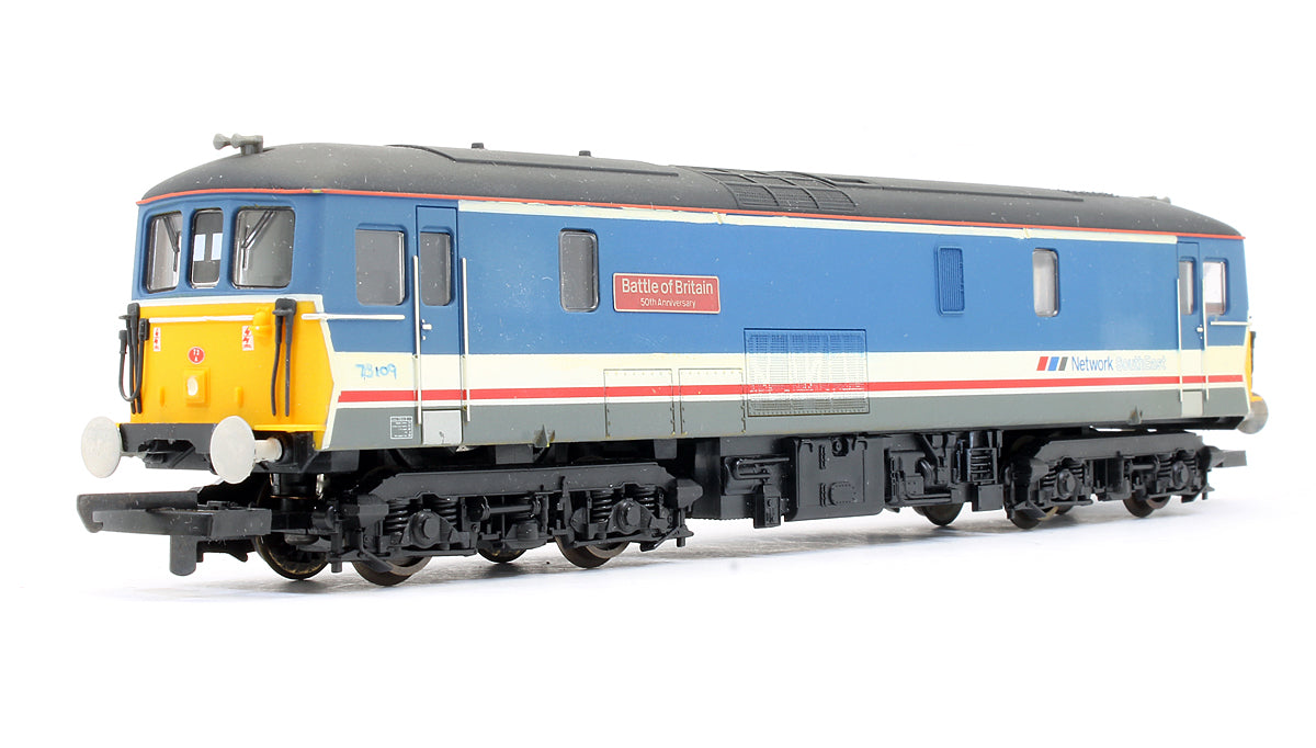 Pre-Owned Network Southeast Class 73109 'Battle Of Britain' Electro Diesel Locomotive (Resprayed, Named & Numbered)