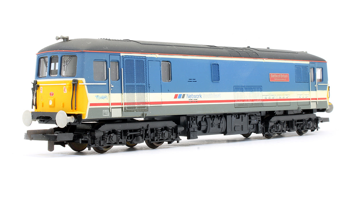 Pre-Owned Network Southeast Class 73109 'Battle Of Britain' Electro Diesel Locomotive (Resprayed, Named & Numbered)