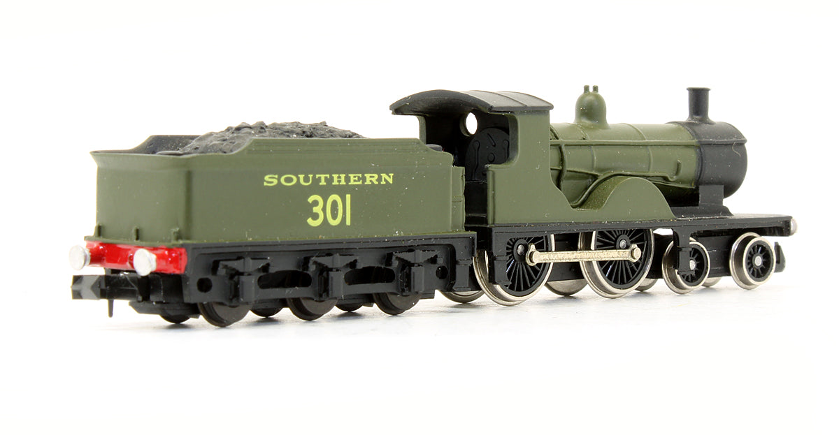 Pre-Owned Ex LSWR Drummond T9 4-4-0 Southern Olive Green '301' Steam Locomotive