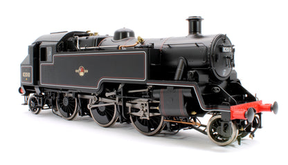 British Railways Standard 3MT 2-6-2T Lined Black Late Crest 82010 - Steam Tank Locomotive - DCC Fitted