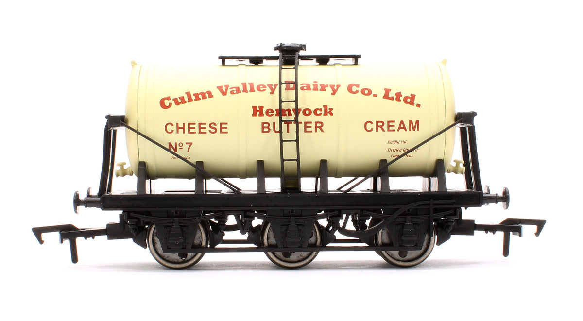 Pre-Owned 6 Wheel 20T No.7 Tank Wagon 'Culm Valley Dairy Co.Ltd - Hemyock (Special Edition for Burnham & District MRC