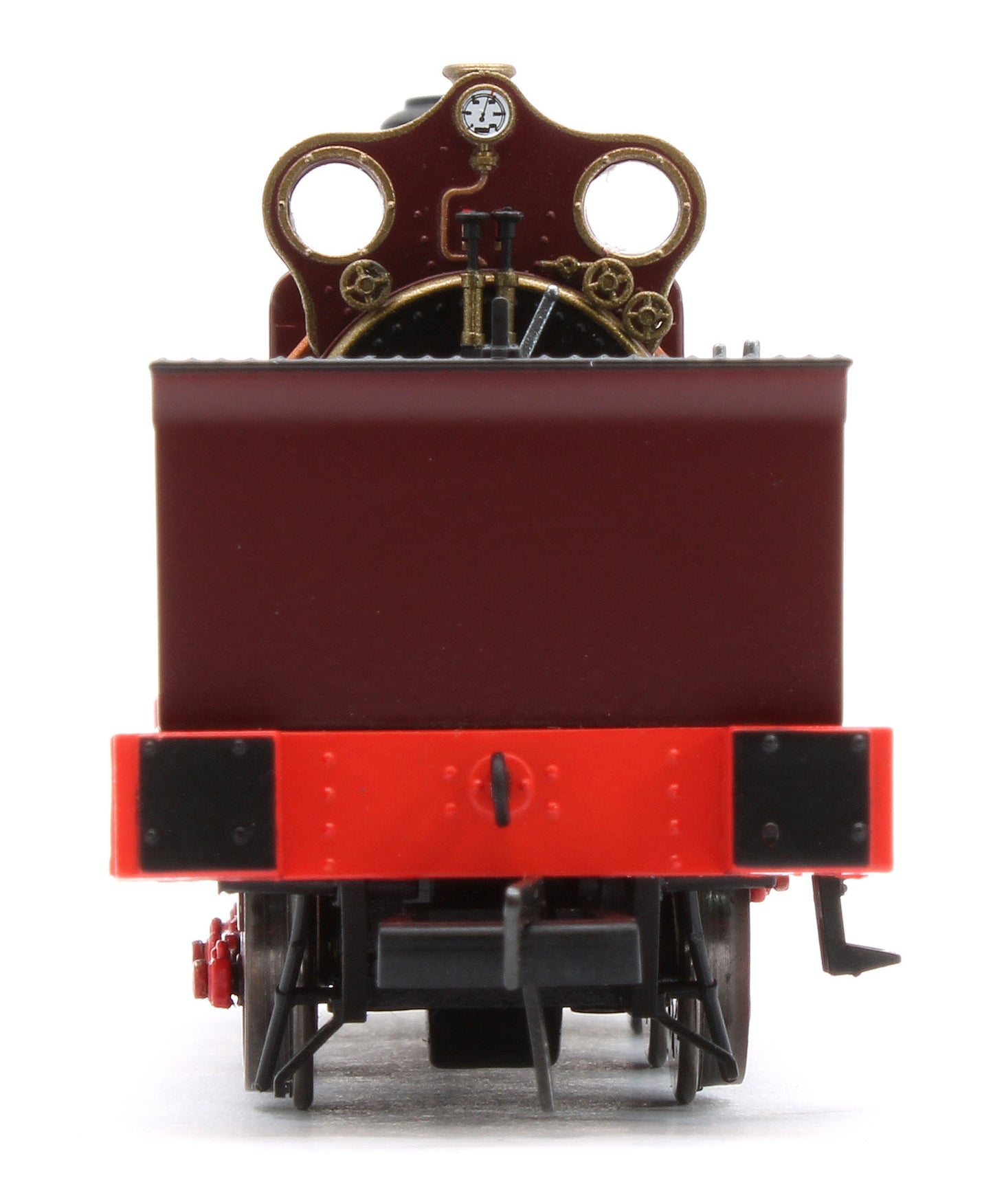 960008 Manning Wardle L Class Unnumbered in Plain Red 0-6-0ST Steam Tank Locomotive