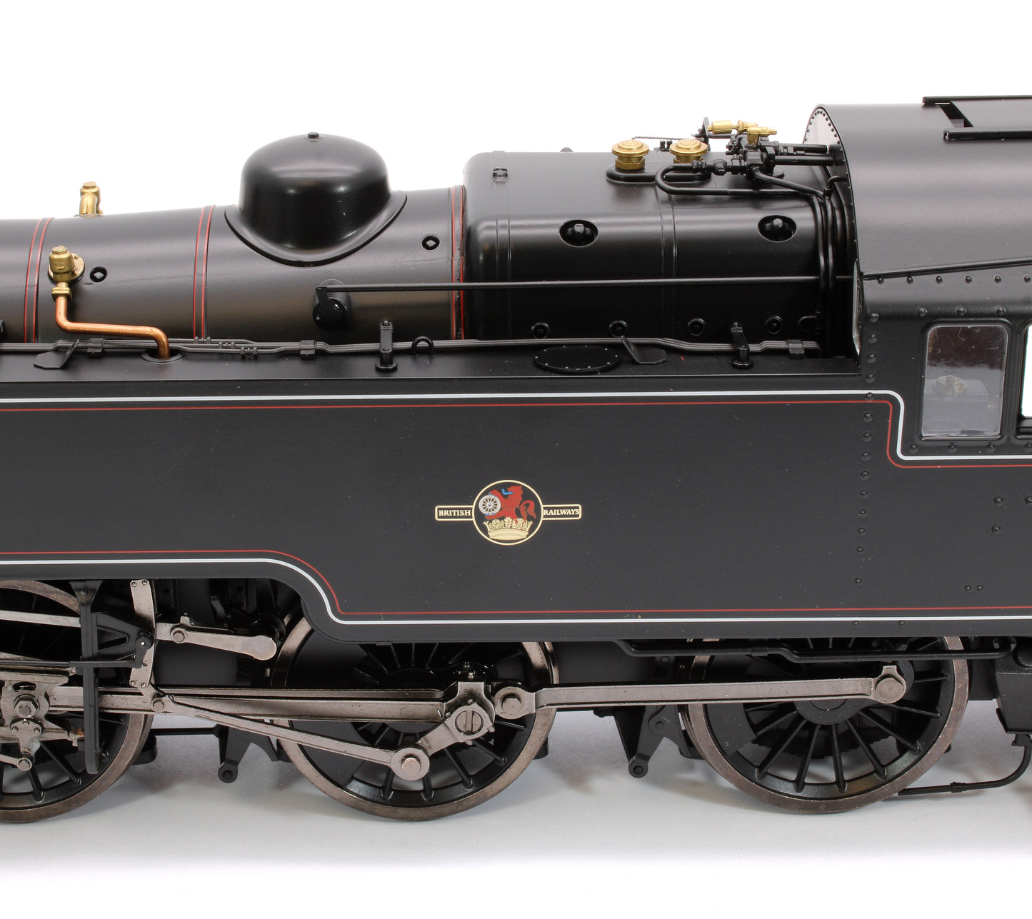 British Railways Standard 3MT 2-6-2T Lined Black Late Crest 82010 - Steam Tank Locomotive - DCC Fitted