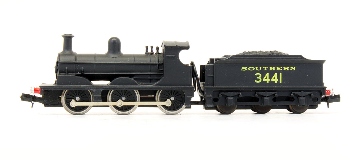 Pre-Owned Ex LSWR Class 0395 0-6-0 Southern Black '3441' Steam Locomotive