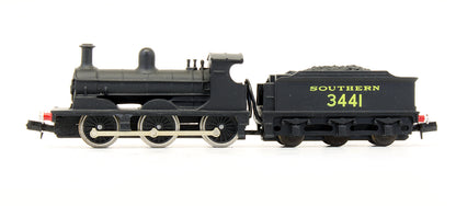 Pre-Owned Ex LSWR Class 0395 0-6-0 Southern Black '3441' Steam Locomotive