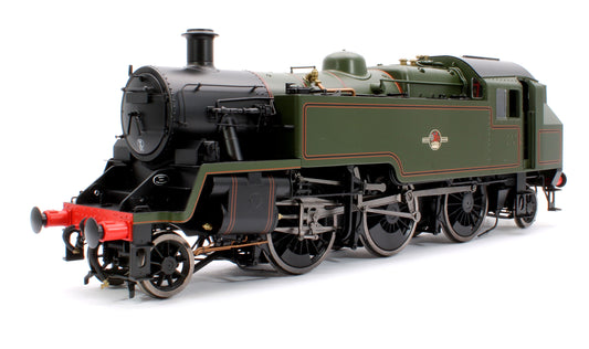 British Railways Standard 3MT 2-6-2T Lined Green Late Crest Unnumbered - Steam Tank Locomotive - DCC Sound