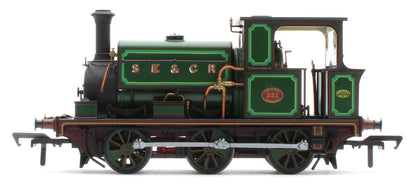 960009 Manning Wardle L Class 'What If' SECR No.331 Fully Lined Wainwright Green 0-6-0ST Steam Tank Locomotive