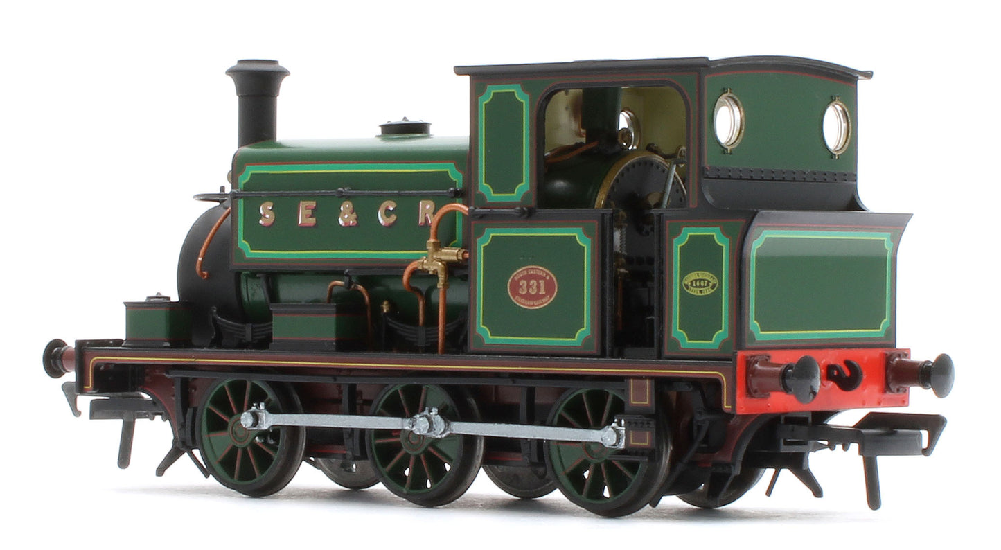 960509 Manning Wardle L Class 'What If' SECR No.331 Fully Lined Wainwright Green 0-6-0ST Steam Tank Locomotive - DCC Sound