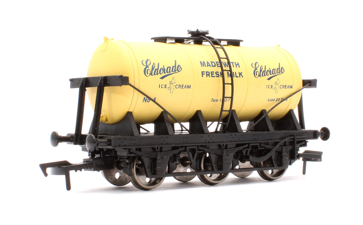 ELD Pre-Owned 6 Wheel 20T No.4 Tank Wagon 'Eldorado Ice Cream' (Special Edition for Burnham & District MRC)