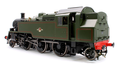 British Railways Standard 3MT 2-6-2T Lined Green Late Crest Unnumbered - Steam Tank Locomotive - DCC Fitted