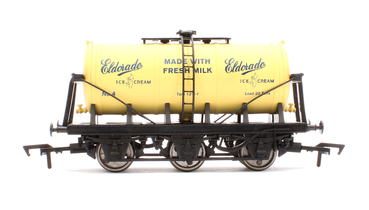 ELD Pre-Owned 6 Wheel 20T No.4 Tank Wagon 'Eldorado Ice Cream' (Special Edition for Burnham & District MRC)