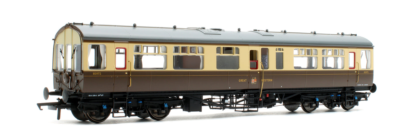Pre-Owned BL-201-006 Black Label GWR Great Western Q13 Inspection Saloon, GWR Chocolate & Cream (Twin Cities) 80972