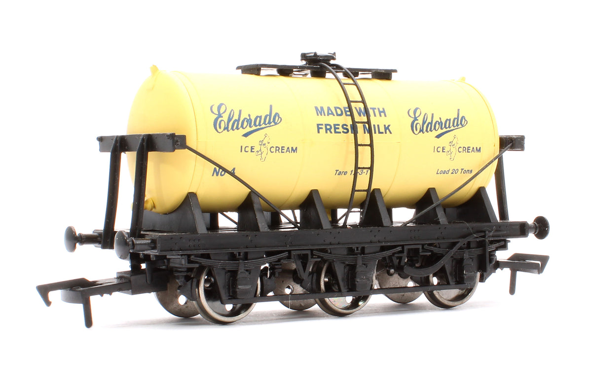 ELD Pre-Owned 6 Wheel 20T No.4 Tank Wagon 'Eldorado Ice Cream' (Special Edition for Burnham & District MRC)