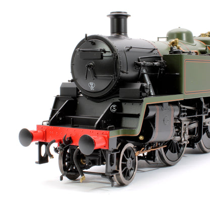 British Railways Standard 3MT 2-6-2T Lined Green Late Crest Unnumbered - Steam Tank Locomotive - DCC Fitted