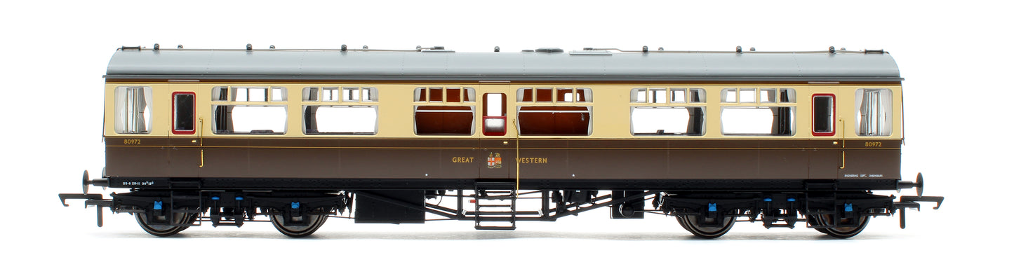 Black Label GWR Great Western Q13 Inspection Saloon, GWR Chocolate & Cream (Twin Cities) 80972