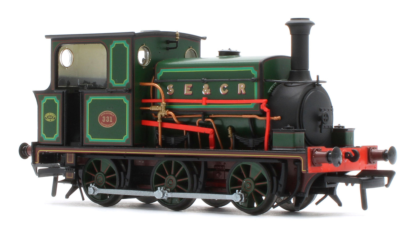 960009 Manning Wardle L Class 'What If' SECR No.331 Fully Lined Wainwright Green 0-6-0ST Steam Tank Locomotive