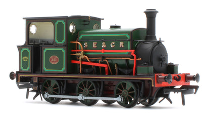960509 Manning Wardle L Class 'What If' SECR No.331 Fully Lined Wainwright Green 0-6-0ST Steam Tank Locomotive - DCC Sound