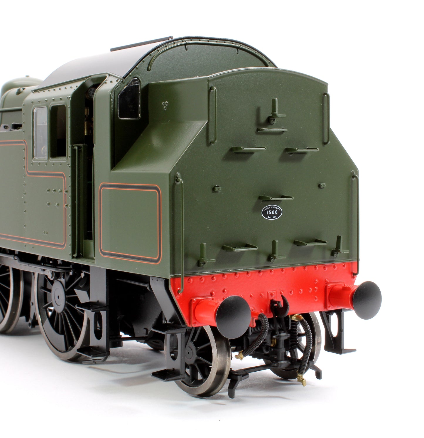 British Railways Standard 3MT 2-6-2T Lined Green Late Crest Unnumbered - Steam Tank Locomotive - DCC Sound