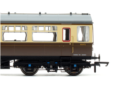 Black Label GWR Great Western Q13 Inspection Saloon, GWR Chocolate & Cream (Twin Cities) 80972
