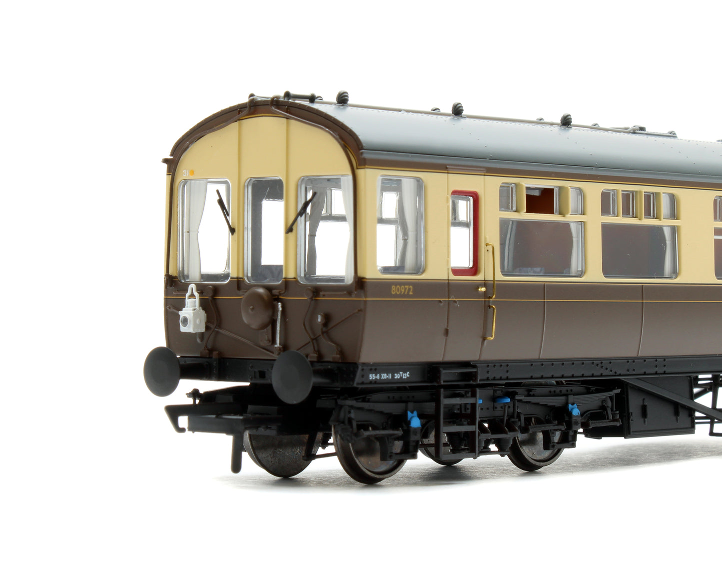 Black Label GWR Great Western Q13 Inspection Saloon, GWR Chocolate & Cream (Twin Cities) 80972