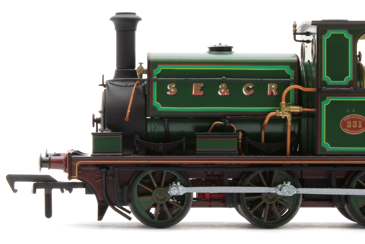 960009 Manning Wardle L Class 'What If' SECR No.331 Fully Lined Wainwright Green 0-6-0ST Steam Tank Locomotive