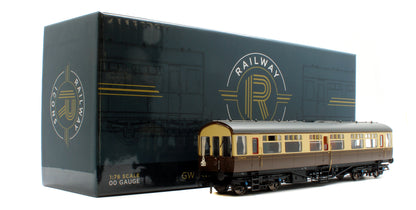 Black Label GWR Great Western Q13 Inspection Saloon, GWR Chocolate & Cream As Preserved on the NYMR W80974W
