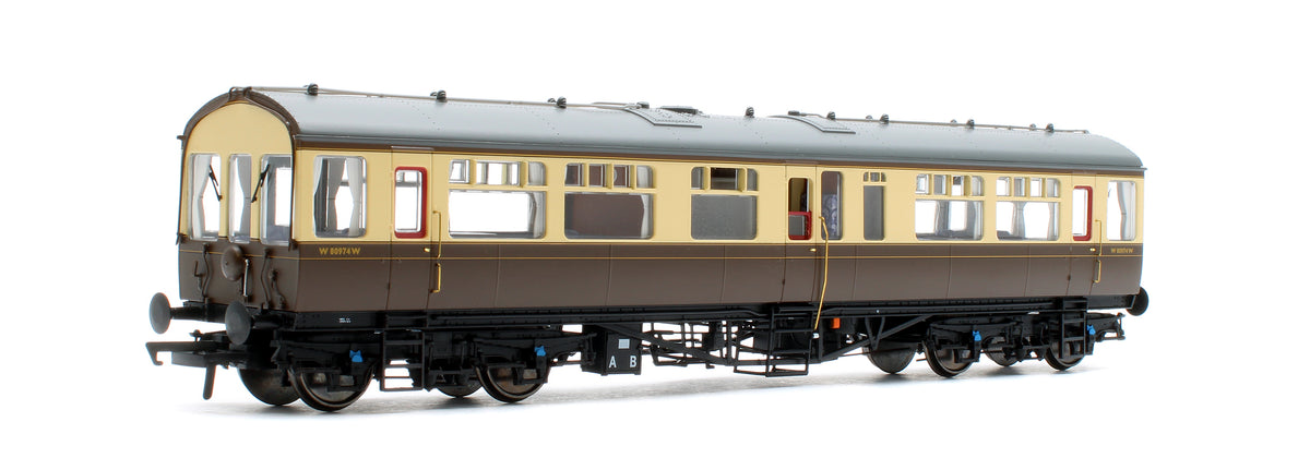 Black Label GWR Great Western Q13 Inspection Saloon, GWR Chocolate & Cream As Preserved on the NYMR W80974W