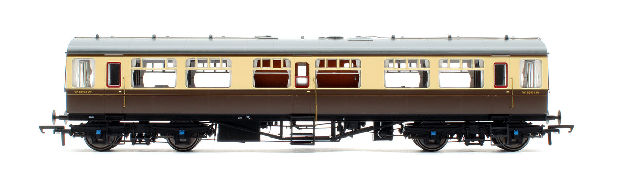Black Label GWR Great Western Q13 Inspection Saloon, GWR Chocolate & Cream As Preserved on the NYMR W80974W