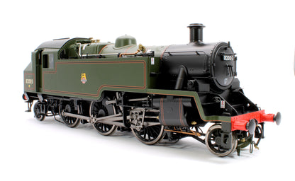 British Railways Standard 3MT 2-6-2T Lined Green Early Crest 82003 - Steam Tank Locomotive - DCC Fitted