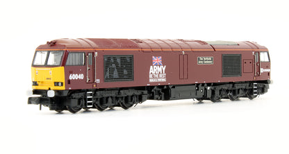 Pre-Owned Class 60 60040 'The Territorial Army Centenary' DB Schenker/Army Red Diesel Locomotive - DCC Sound