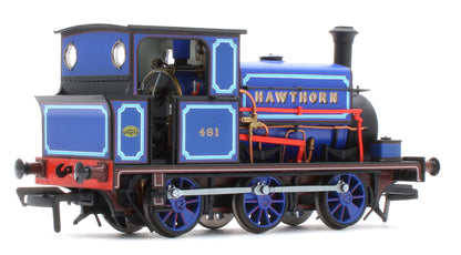960510 Manning Wardle L Class 'What If' ‘Hawthorn’ No. 481 Bluebell Railway Blue 0-6-0ST Steam Tank Locomotive - DCC Sound