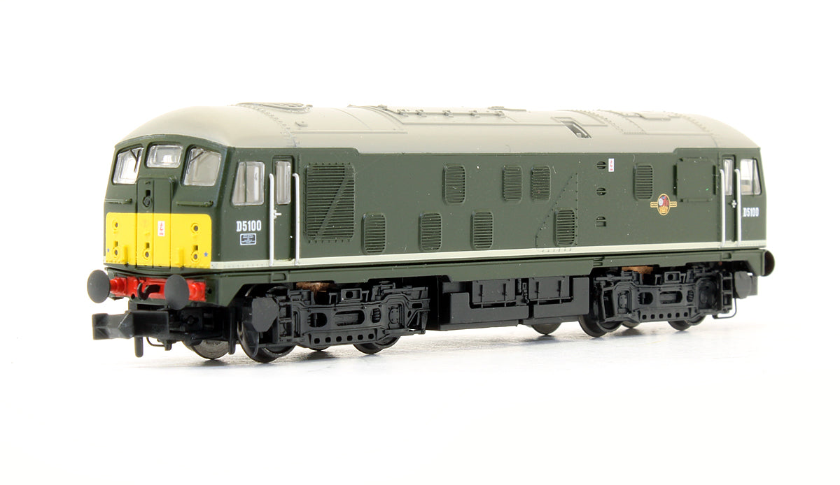 Pre-Owned Class 24/1 D5100 BR Green (Small Yellow Panels) Diesel Locomotive