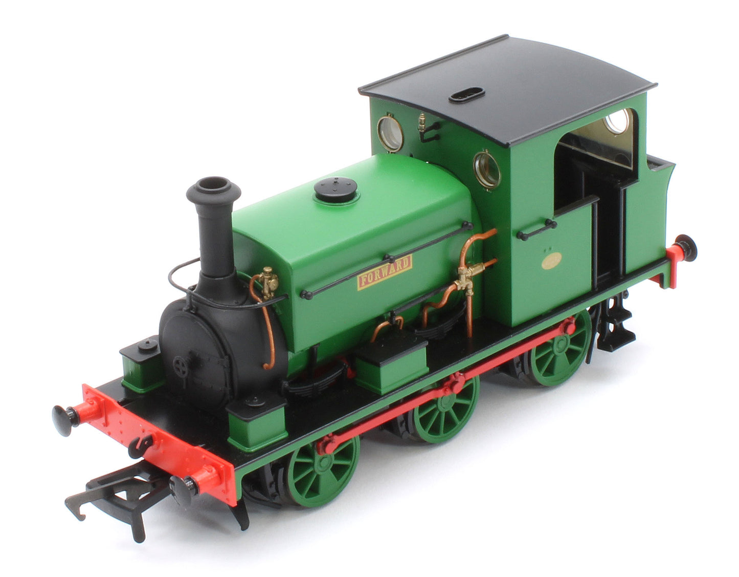 960006 Manning Wardle L Class 'Forward' in Plain Green 0-6-0ST Steam Tank Locomotive