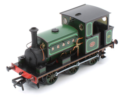 960009 Manning Wardle L Class 'What If' SECR No.331 Fully Lined Wainwright Green 0-6-0ST Steam Tank Locomotive