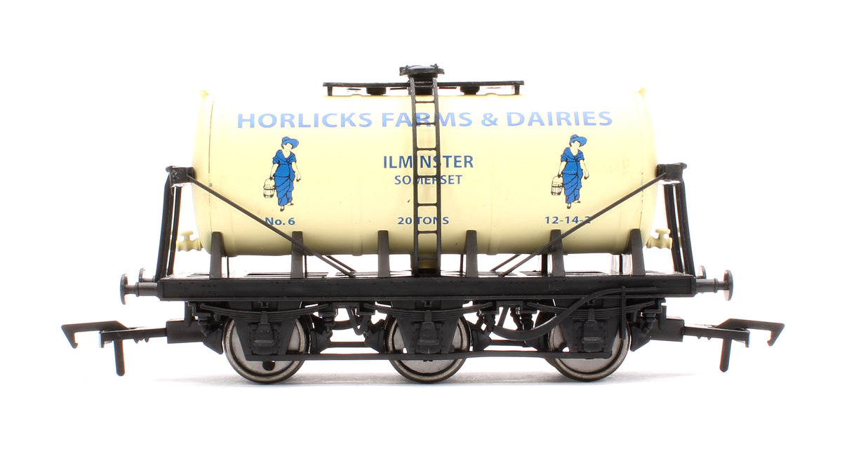 HFD Pre-Owned 6 Wheel 20T No.6 Tank Wagon 'Horlicks Farms & Dairies' (Limited Edition for Burnham & District MRC