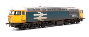 Highly Detailed Deluxe Weathered Class 56 120 BR Blue Large Logo Diesel Locomotive