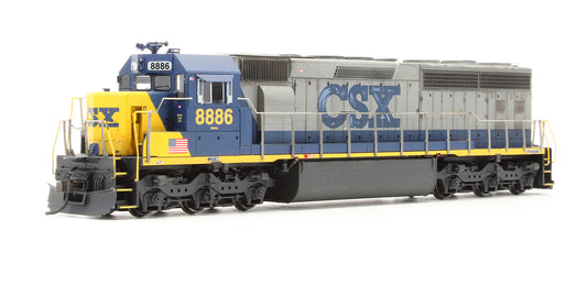 Pre-Owned SD45-2 Diesel Locomotive CSX - Road #8886 - Custom Weathered