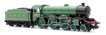 2S-020-003 Pre-Owned LNER Apple Green 4-6-0 B17 'Manchester City' 2871 Steam Locomotive